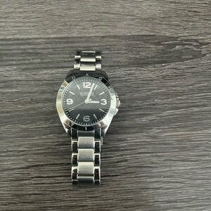 Silver coach watch